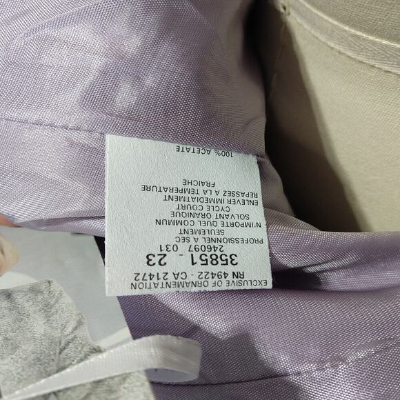 Vintage Gunne Sax Y2K Prom Dress Size 13 NWT Purple Iridescent Whimsical Fairy - Picture 10 of 11